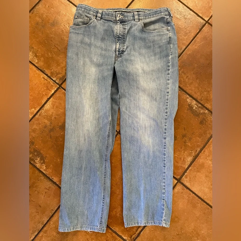 Hiltl ZE 500 Love Worn Organic Distressed 5-Pocket Denim Jean‎ Size 36 $195